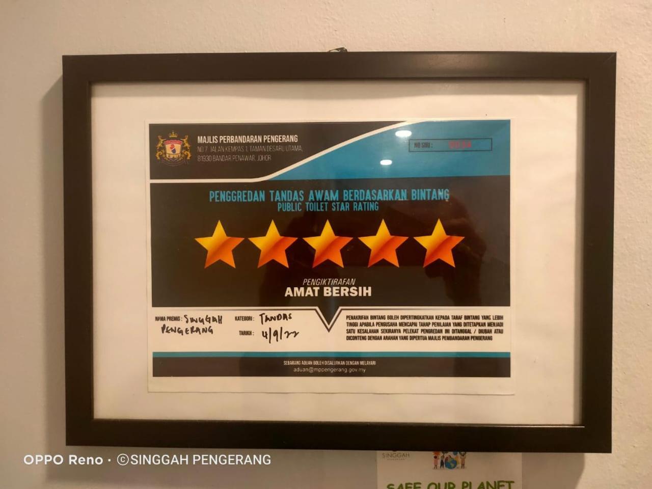 Singgah Pengerang Hotel Extérieur photo